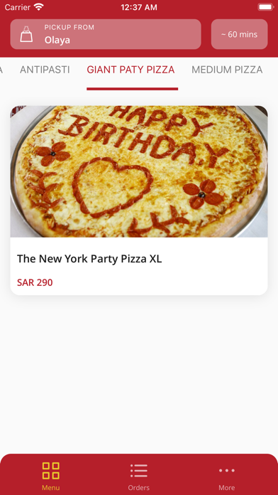 RUSSO'S-NEW YORK-PIZZERIA Screenshot