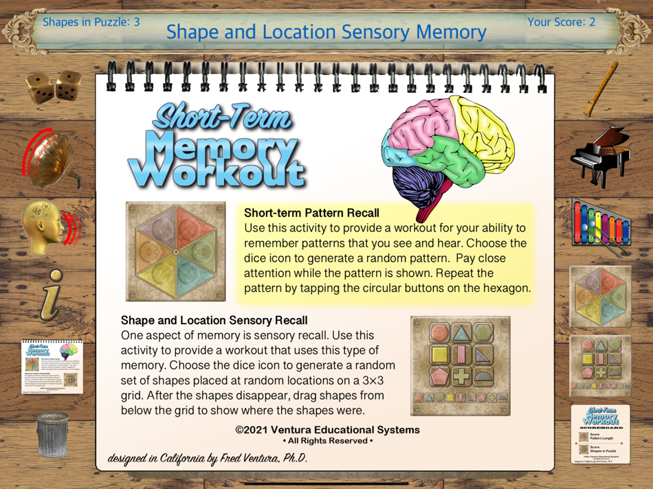 #3. Short-Term Memory Workout (macOS) 由: Ventura Educational Systems