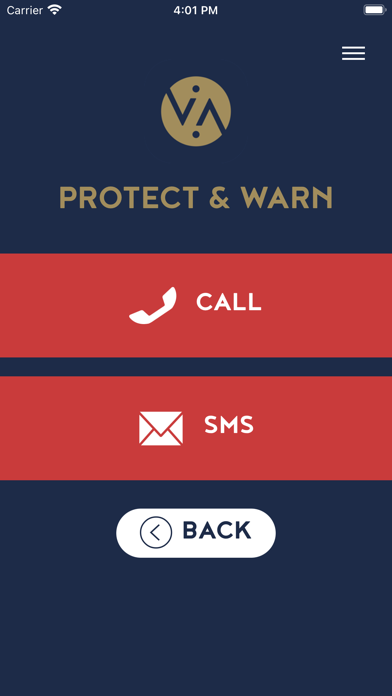 Protect & Warn Screenshot