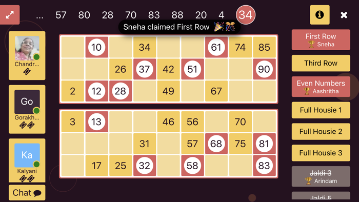 Online Tambola - Paperless