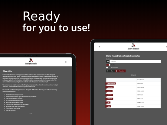 Screenshot #6 pour Jacobs Conveyancing Calculator