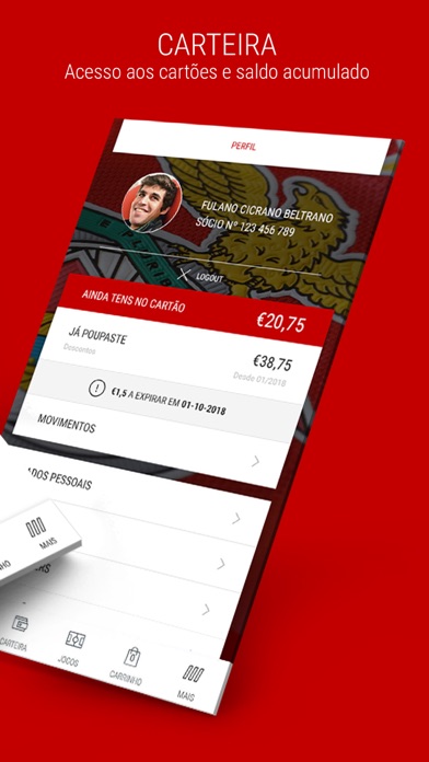 Benfica Official App Screenshot