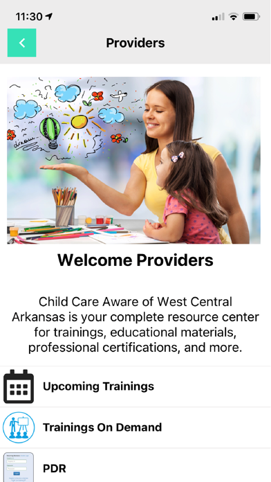 Child Care Aware WCA Screenshot