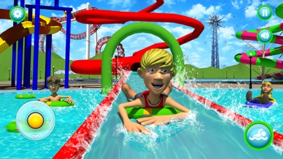 Summer Sports Water Park Slide Screenshot