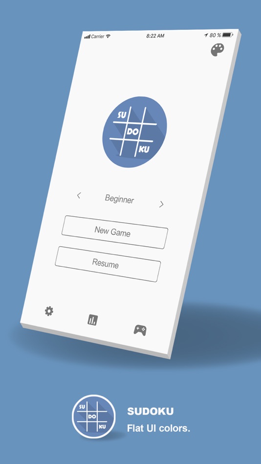 #1. Sudoku: Clean look (iOS) 由: ANTADA TECHNOLOGY COMPANY LIMITED