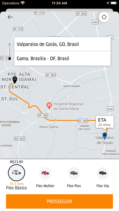 Screenshot #2 pour Flexmobb Passageiro