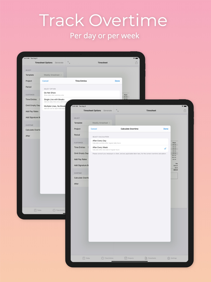 Time Tracker Manage your time