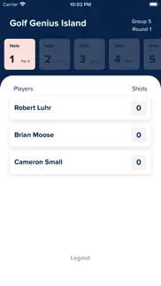 golf genius officials iphone screenshot 1