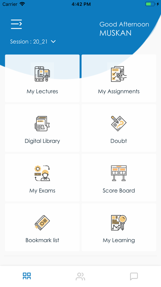 #2. Schoollog - students app (iOS) 由: Techtalisman Engg. Pvt. Ltd.