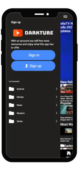 Game screenshot DarkTube apk