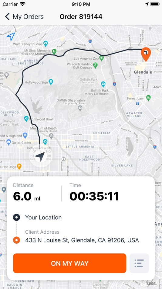 #2. Drivers Local Express (iOS) 由: Express Delivery Group Inc.