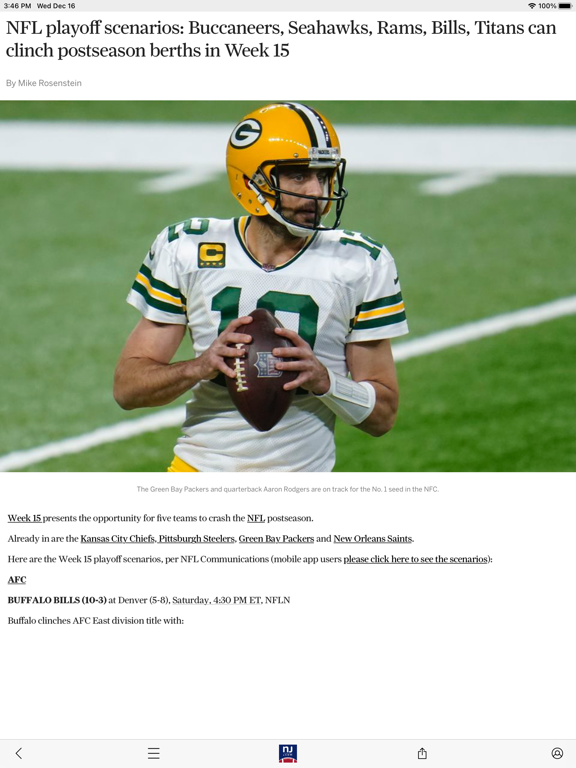 Screenshot #5 pour NJ.com: New York Giants News