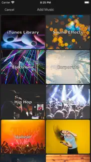 add sound & music video editor iphone screenshot 2