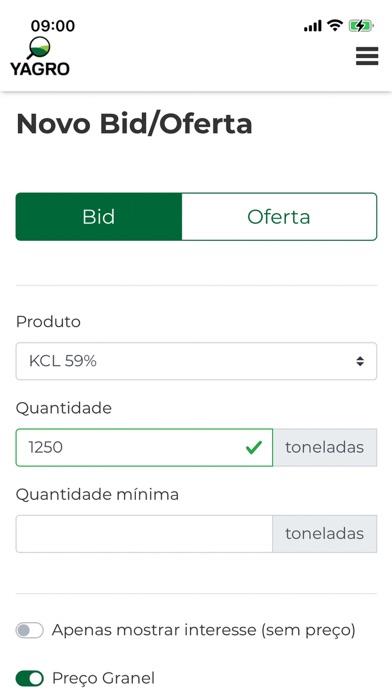 YAGRO Brasil Screenshot