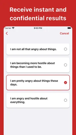 Game screenshot Anger Test (Clinical) apk