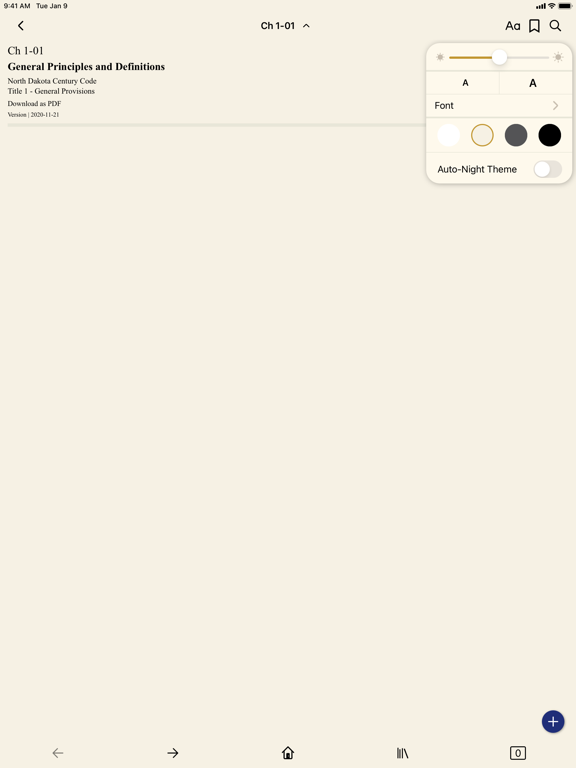 Screenshot #6 pour North Dakota Century Code