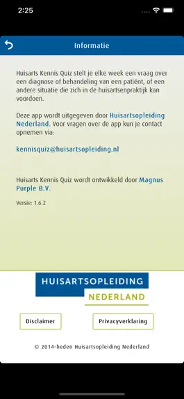 Game screenshot Huisarts Kennis Quiz apk