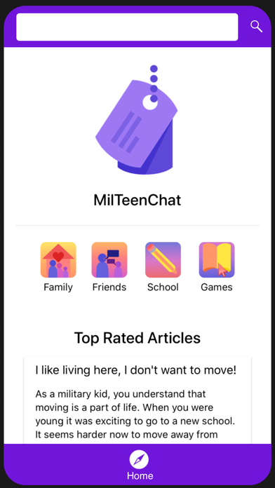 MilTeenChat Screenshot