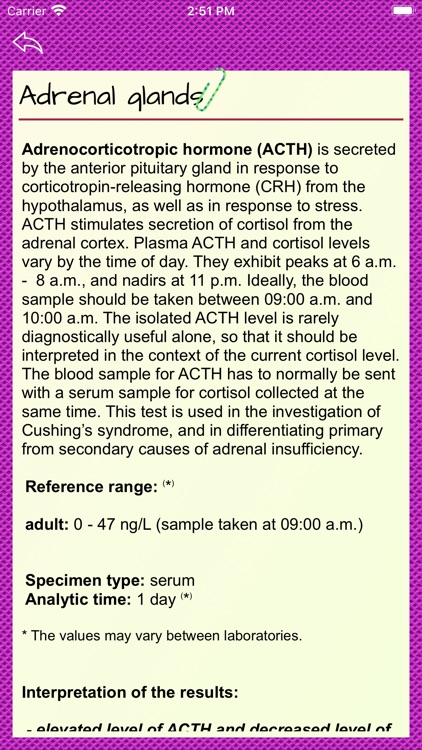 Blood Test Results: Lab Values screenshot-8