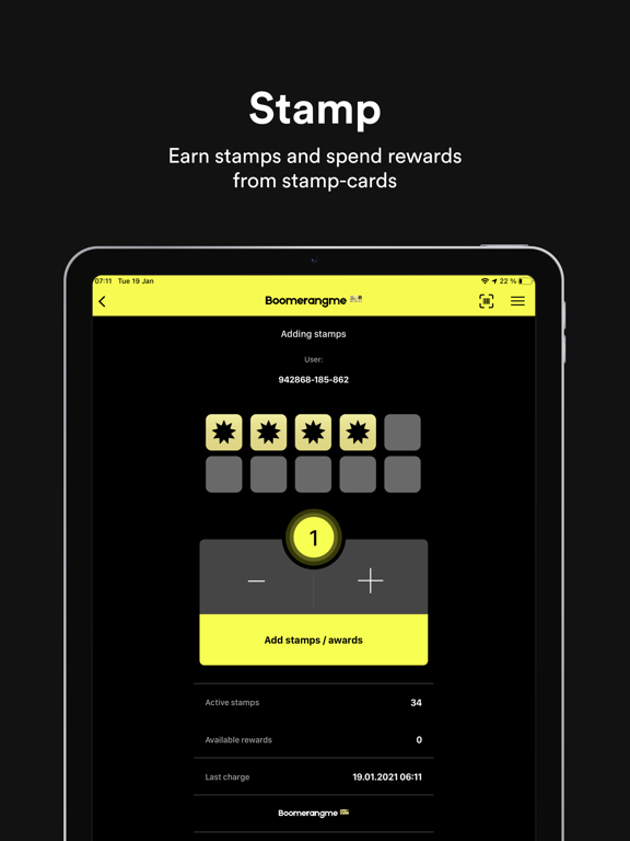 Boomerangme iPad screenshot 2 - Business app