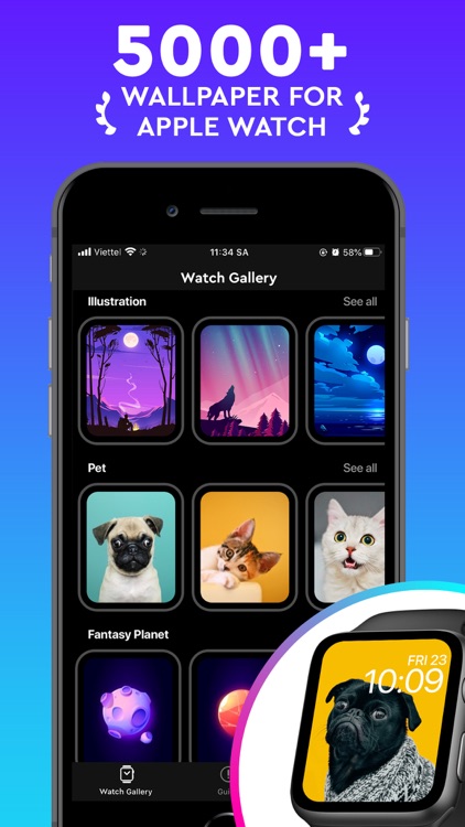 Watch Faces Live Wallpapers screenshot-3