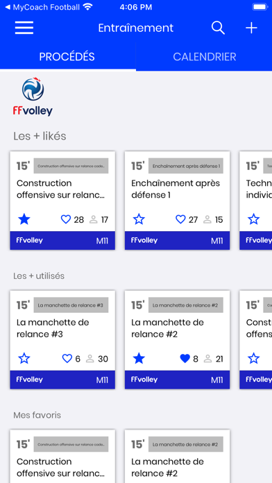 Screenshot #1 pour MyCoach by FFvolley