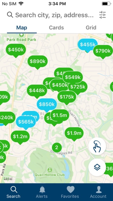 BlueCoast Realty Screenshot
