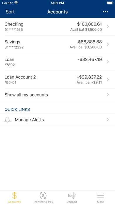 Naheola CU Mobile Banking Screenshot