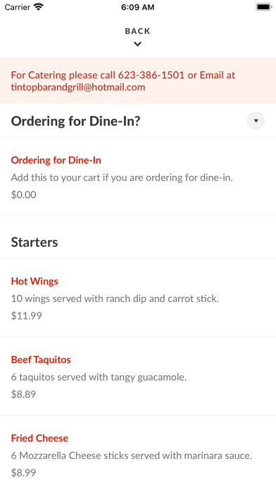Tin Top Bar & Grill Screenshot