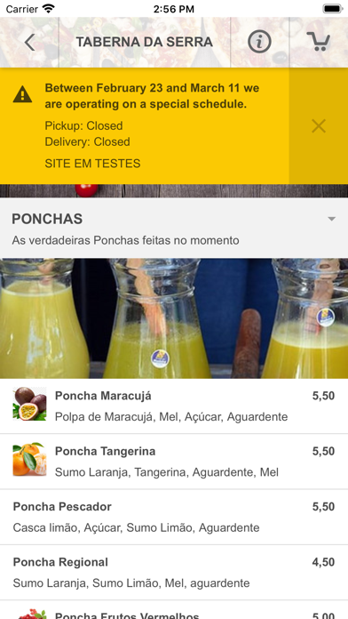 Taberna da Serra Screenshot 3 - AppWisp.com Taberna da Serra Screenshot 3 - AppWisp.com