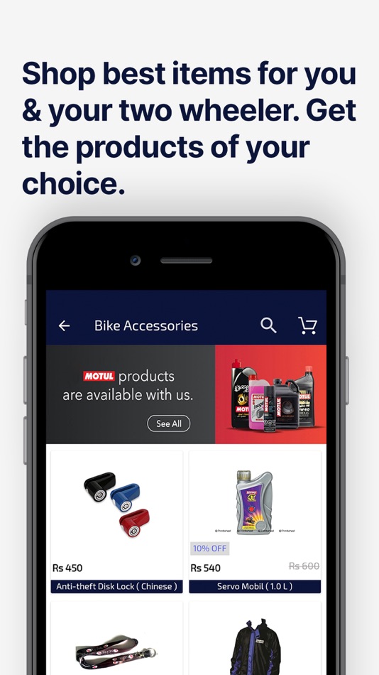 #5. Third Wheel: Bike Service App (iOS) 由: Arun Raut