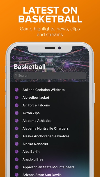 Sports AR Basketball