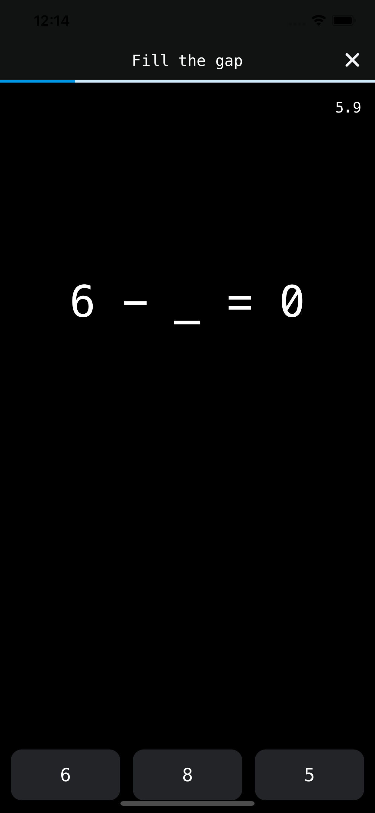 Minimal Math Games