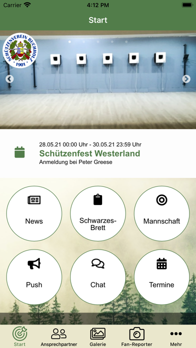 Schützenverein Buchholz 1901 Screenshot