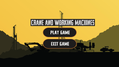 Crane and Working Machines Screenshot