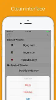 block distracting websites iphone screenshot 1