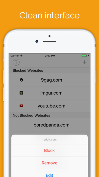 Block Distracting Websites Screenshot