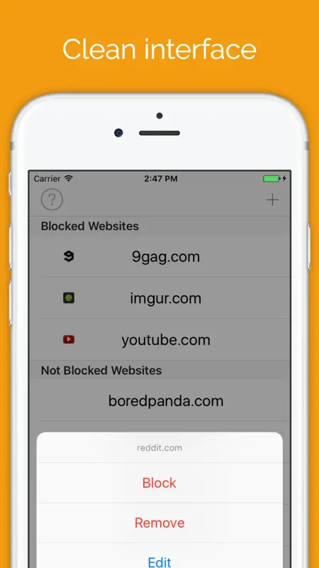 Block Distracting Websites screenshot 1 of 5