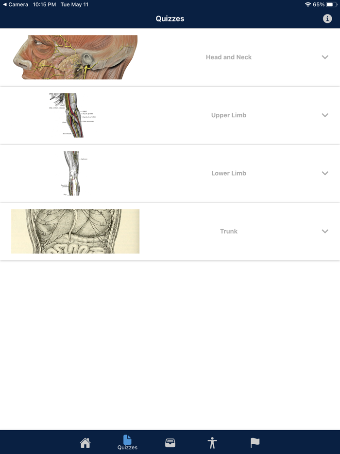 UBC Human Anatomy Teaching App