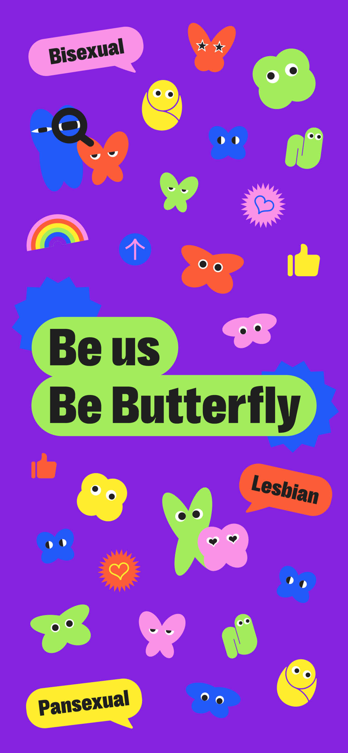 Butterfly - Lesbian App
