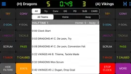 Game screenshot Rugby Scorebook + Stats apk