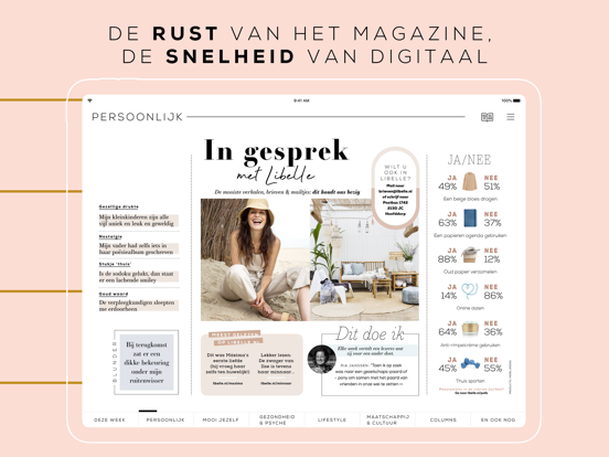 Libelle.nl iPad app afbeelding 2