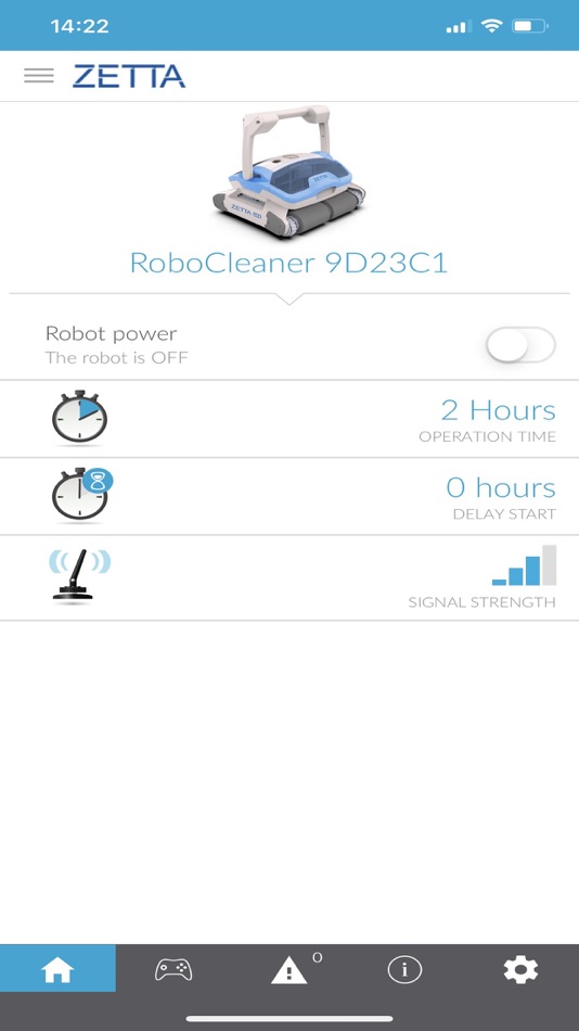 #2. Zetta RC (iOS) Podle: BWT ROBOTICS POOL & SPA LTD