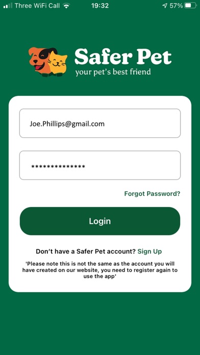 Safer Pet Screenshot