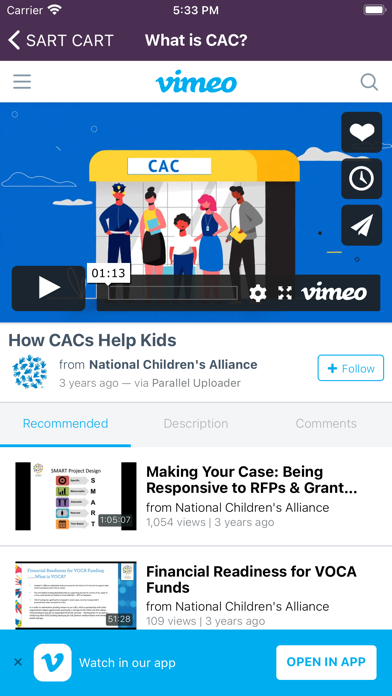 SART START Agency Screenshot