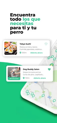 Captura 1 Buscador de lugares para perro iphone