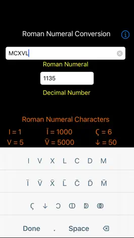 Game screenshot Roman Numeral Conversion apk