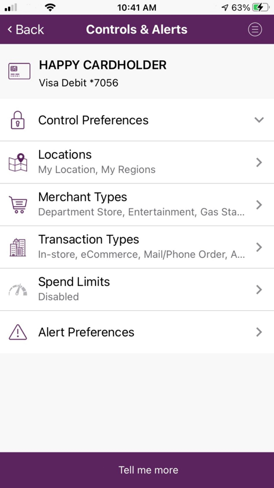 #4. NE Welch FCU CardNav (iOS) Podle: North East Welch Federal Credit Union