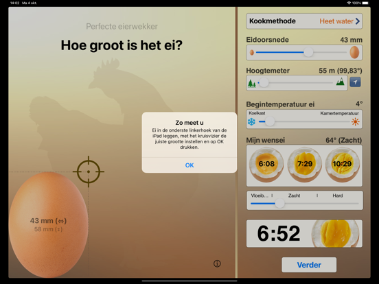 De poerfecte eierwekker iPad app afbeelding 4