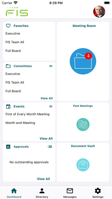 Director Access Screenshot